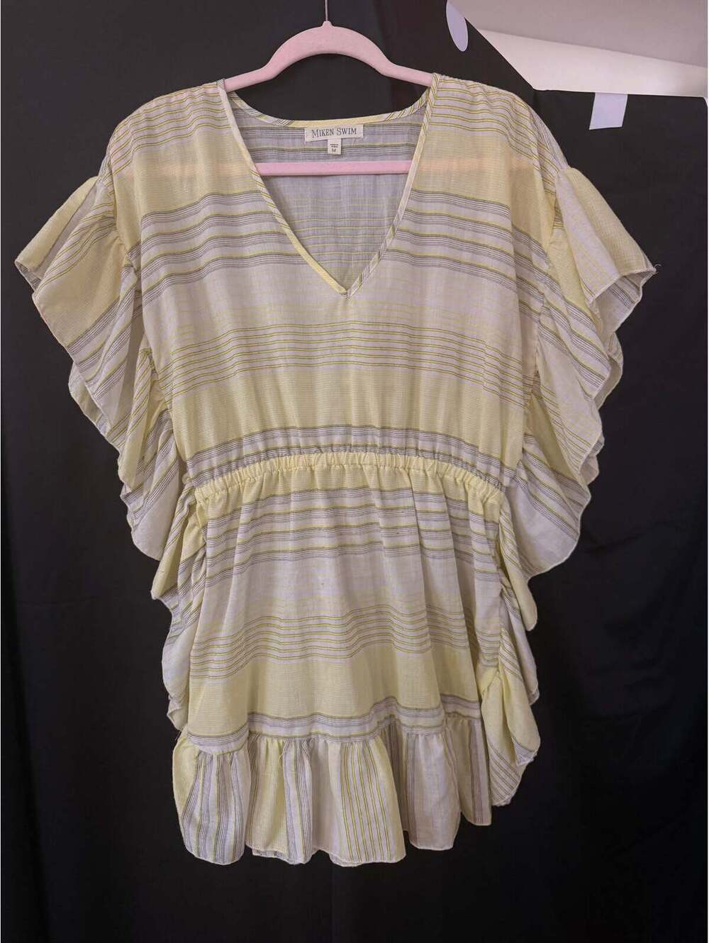 Yellow Ruffle Dress